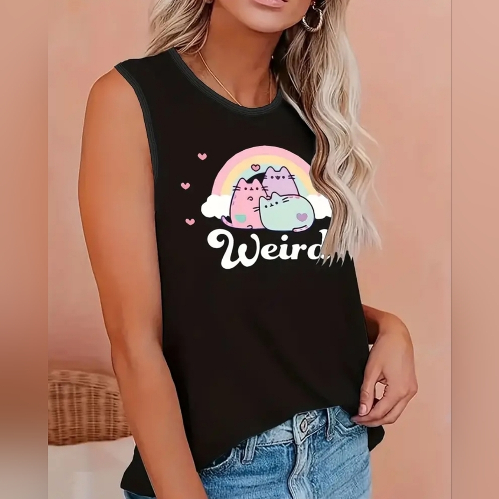 Kawaii Womens Tank Top. Various sizes available